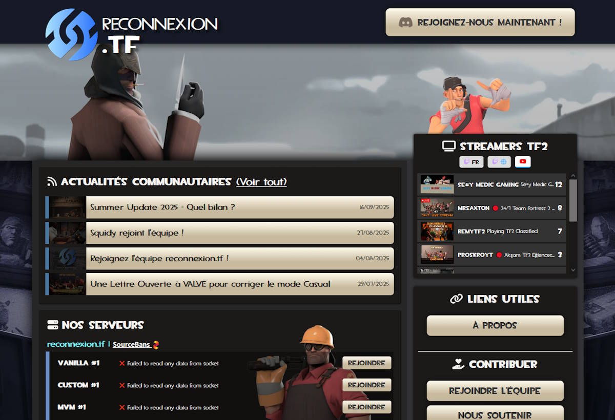 reconnexion.tf